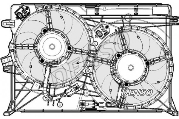 Denso Βεντιλατέρ, Ψύξη Κινητήρα - DER09075