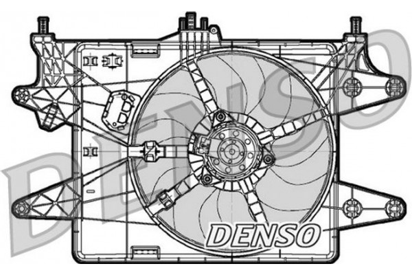 Denso Βεντιλατέρ, Ψύξη Κινητήρα - DER09081