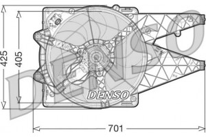 Denso Βεντιλατέρ, Ψύξη Κινητήρα - DER09100