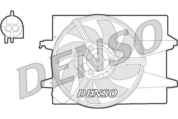 Denso Βεντιλατέρ, Ψύξη Κινητήρα - DER10004