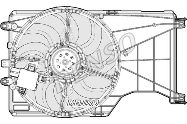 Denso Βεντιλατέρ, Ψύξη Κινητήρα - DER20001