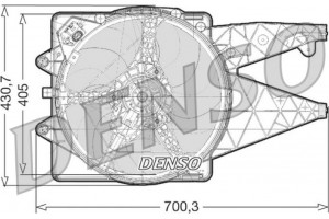 Denso Βεντιλατέρ, Ψύξη Κινητήρα - DER01020