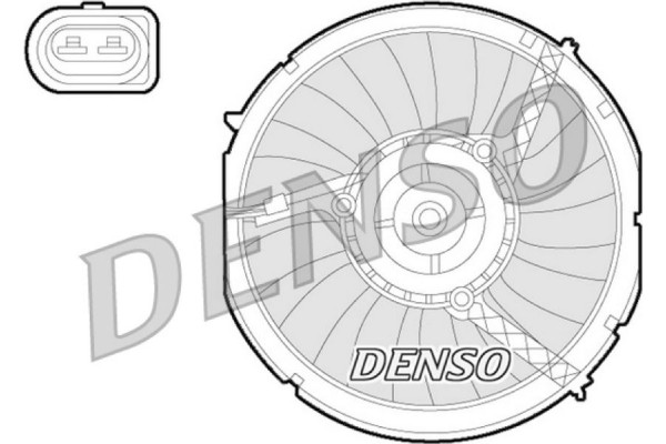 Denso Βεντιλατέρ, Ψύξη Κινητήρα - DER02003