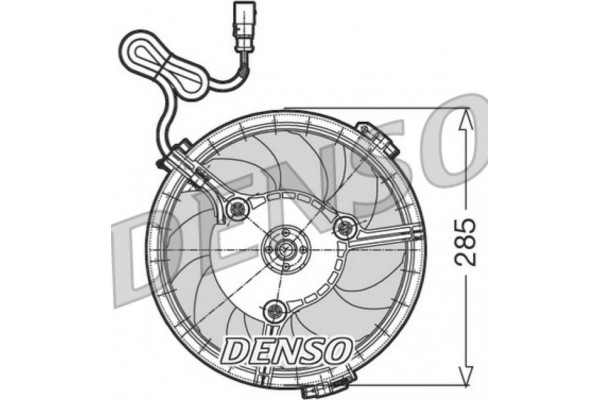 Denso Βεντιλατέρ, Ψύξη Κινητήρα - DER02005