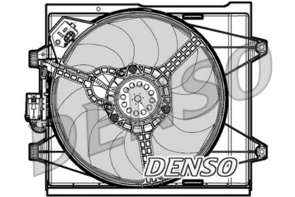 Denso Βεντιλατέρ, Ψύξη Κινητήρα - DER09048