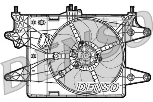 Denso Βεντιλατέρ, Ψύξη Κινητήρα - DER09081