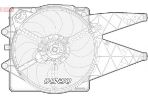 Denso Βεντιλατέρ, Ψύξη Κινητήρα - DER09092