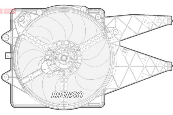 Denso Βεντιλατέρ, Ψύξη Κινητήρα - DER09092