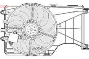 Denso Βεντιλατέρ, Ψύξη Κινητήρα - DER20001