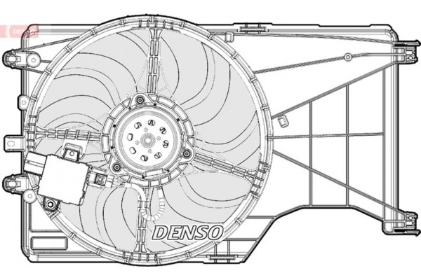Denso Βεντιλατέρ, Ψύξη Κινητήρα - DER20001