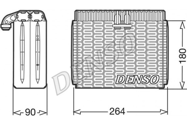 Denso Εξαεριωτής, Σύστημα Κλιματισμού - DEV01010