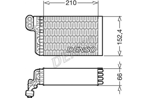 Denso Εξαεριωτής, Σύστημα Κλιματισμού - DEV09015