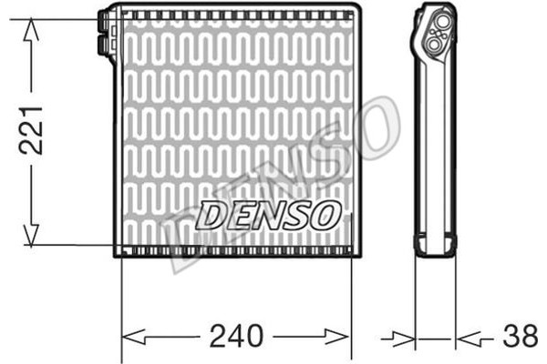 Denso Εξαεριωτής, Σύστημα Κλιματισμού - DEV09102