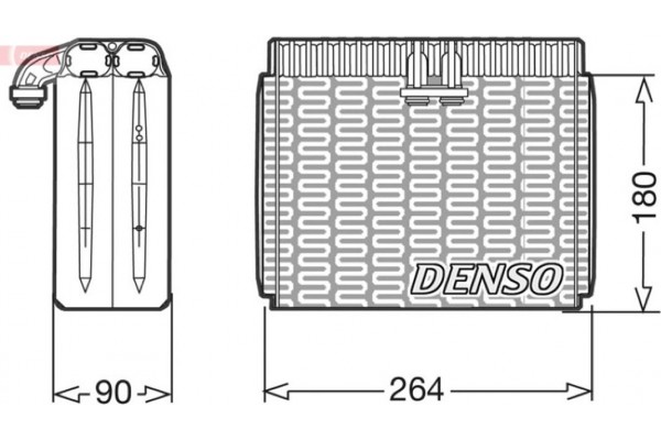 Denso Εξαεριωτής, Σύστημα Κλιματισμού - DEV01010