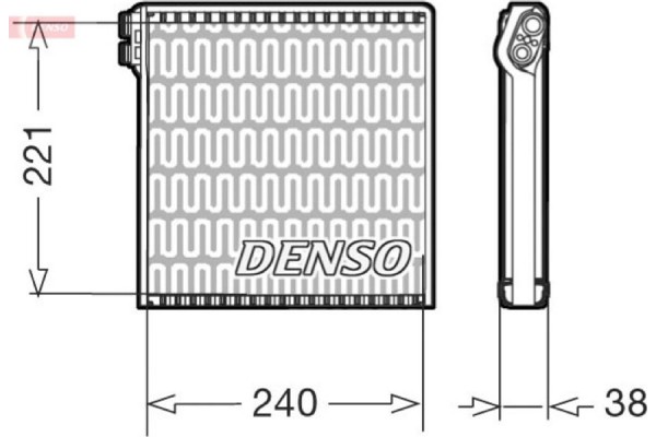 Denso Εξαεριωτής, Σύστημα Κλιματισμού - DEV09102