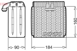 Denso Εξαεριωτής, Σύστημα Κλιματισμού - DEV23001