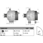 Denso Γεννήτρια - DAN1035 Denso Γεννήτρια - DAN1035