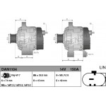 Denso Γεννήτρια - DAN1104