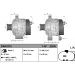 Denso Γεννήτρια - DAN1110