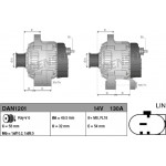 Denso Γεννήτρια - DAN1201