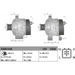 Denso Γεννήτρια - DAN1205