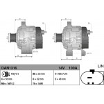 Denso Γεννήτρια - DAN1316