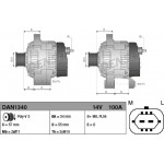 Denso Γεννήτρια - DAN1340