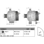 Denso Γεννήτρια - DAN631