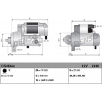Denso Μίζα - DSN944
