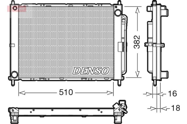 Denso Μονάδα Ψύξης - DRM46102