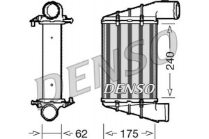 Denso Ψυγείο Αέρα Υπερπλήρωσης - DIT02001
