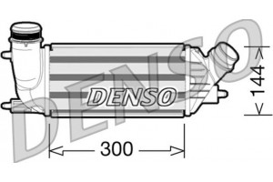 Denso Ψυγείο Αέρα Υπερπλήρωσης - DIT07001