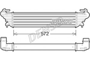 Denso Ψυγείο Αέρα Υπερπλήρωσης - DIT09114