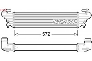Denso Ψυγείο Αέρα Υπερπλήρωσης - DIT09114