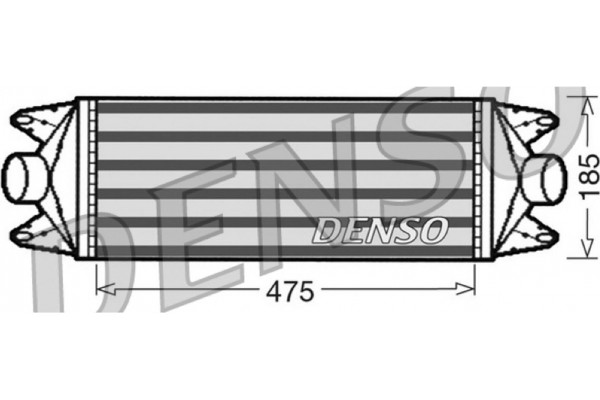 Denso Ψυγείο Αέρα Υπερπλήρωσης - DIT12001
