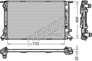 Denso Ψυγείο, Ψύξη Κινητήρα - DRM02022