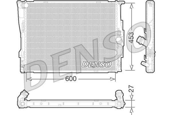 Denso Ψυγείο, Ψύξη Κινητήρα - DRM05073