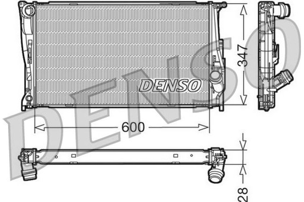 Denso Ψυγείο, Ψύξη Κινητήρα - DRM05111