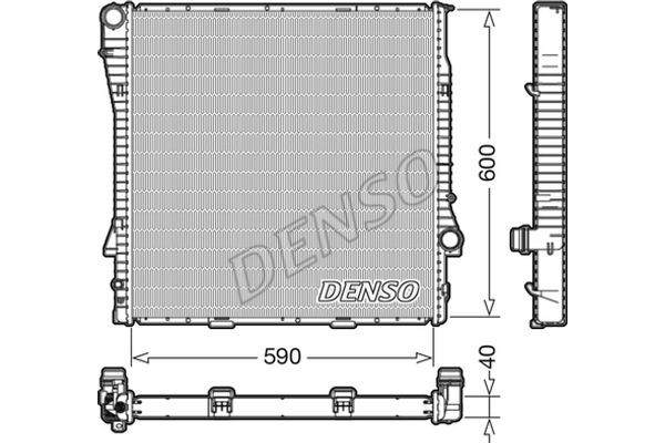 Denso Ψυγείο, Ψύξη Κινητήρα - DRM05112