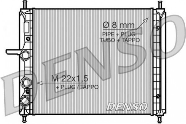 Denso Ψυγείο, Ψύξη Κινητήρα - DRM09150