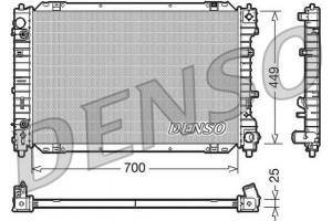 Denso Ψυγείο, Ψύξη Κινητήρα - DRM10087