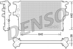 Denso Ψυγείο, Ψύξη Κινητήρα - DRM12008