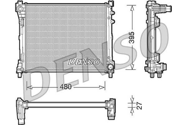 Denso Ψυγείο, Ψύξη Κινητήρα - DRM13014