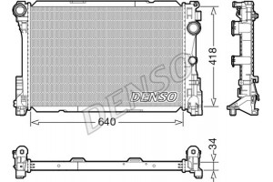 Denso Ψυγείο, Ψύξη Κινητήρα - DRM17115