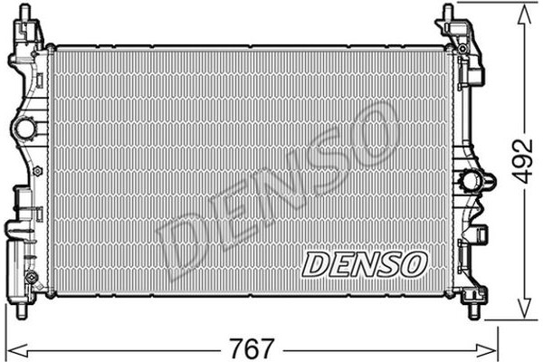 Denso Ψυγείο, Ψύξη Κινητήρα - DRM20019