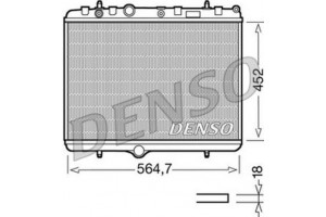 Denso Ψυγείο, Ψύξη Κινητήρα - DRM21055
