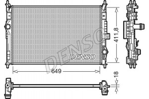Denso Ψυγείο, Ψύξη Κινητήρα - DRM21103