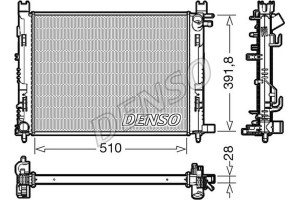 Denso Ψυγείο, Ψύξη Κινητήρα - DRM23109