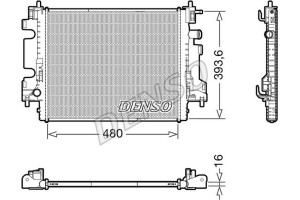 Denso Ψυγείο, Ψύξη Κινητήρα - DRM23113