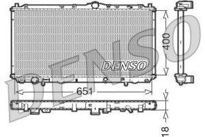 Denso Ψυγείο, Ψύξη Κινητήρα - DRM33061
